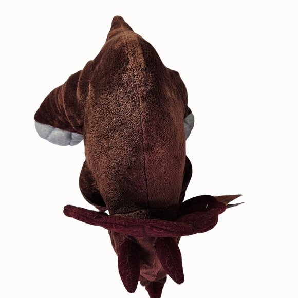 Triceratops Dinosaur Plush Toy Soft‎ Stuffed Animal Plushie Brown 14 Inch - Picture 6 of 8